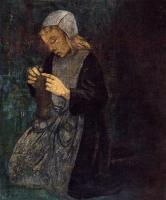 Serusier, Paul - Young Breton, The Little Knitter